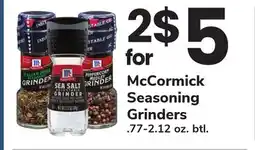 ACME McCormick Seasoning Grinders offer