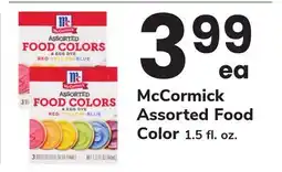 ACME McCormick Assorted Food Color offer