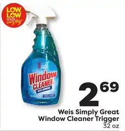 Weis Markets Weis Simply Great Window Cleaner Trigger offer
