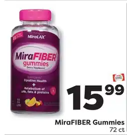 Weis Markets MiraFIBER Gummies offer