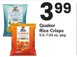 ACME Quaker Rice Crisps offer