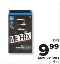 Weis Markets Met-Rx Bars offer