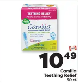 Weis Markets Camilia Teething Relief offer