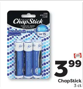Weis Markets ChapStick offer