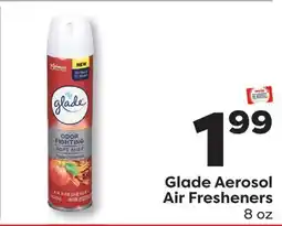 Weis Markets Glade Aerosol Air Fresheners offer