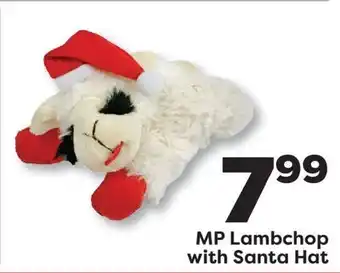 Weis Markets 7 MP Lambchop with Santa Hat offer