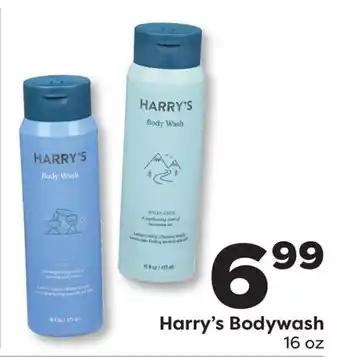 Weis Markets Harry's Bodywash offer