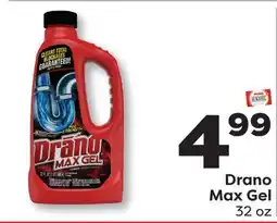 Weis Markets Drano Max Gel offer