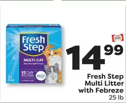 Weis Markets Fresh Step Multi Litter with Febreze offer