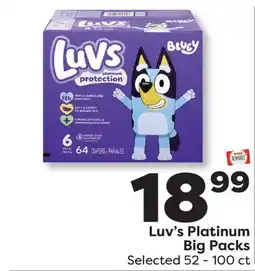 Weis Markets Luv's Platinum Big Packs offer