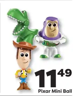 Weis Markets Pixar Mini Ball offer