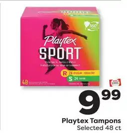 Weis Markets Playtex Tampons offer