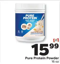 Weis Markets Pure Protein Powder offer