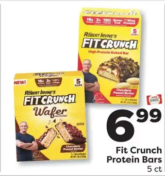 Weis Markets Fit Crunch Protein Bars offer