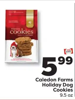 Weis Markets Caledon Farms Holiday Dog Cookies offer