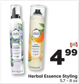 Weis Markets Herbal Essence Styling offer