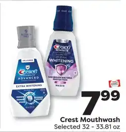 Weis Markets Crest Mouthwash offer