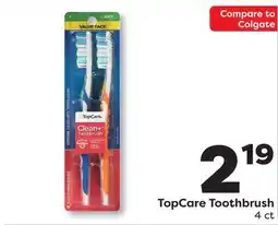Weis Markets TopCare Toothbrush offer