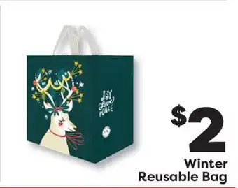 Weis Markets Winter Reusable Bag offer