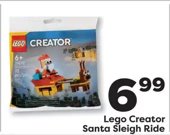Weis Markets Lego Creator Santa Sleigh Ride offer