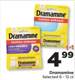 Weis Markets Dramamine offer