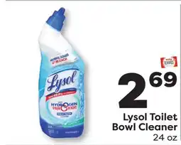Weis Markets Lysol Toilet Bowl Cleaner offer