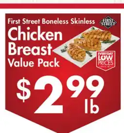 Smart & Final First Street Boneless Skinless Chicken Breast offer
