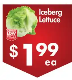 Smart & Final Iceberg Lettuce offer