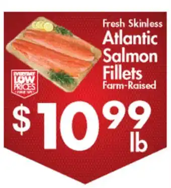Smart & Final Fresh Skinless Atlantic Salmon Fillets offer
