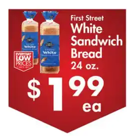 Smart & Final First Street White Sandwich Bread offer
