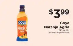 ShopRite Goya Naranja Agria offer