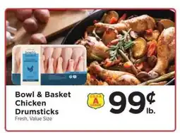 ShopRite Bowl & Basket Chicken Drumsticks offer