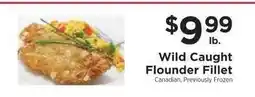 ShopRite Wild Caught Flounder Fillet offer
