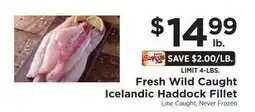 ShopRite Fresh Wild Caught Icelandic Haddock Fillet offer