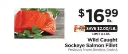 ShopRite Wild-Caught Sockeye Salmon Fillet offer