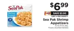 ShopRite Sea Pak Shrimp Appetizers offer
