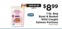 ShopRite Bowl & Basket Wild Caught Salmon Portions offer