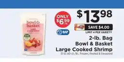 ShopRite Bowl & Basket Large Cooked Shrimp offer