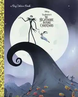 Walmart The Nightmare Before Christmas Big Golden Book, Walmart Exclusive offer