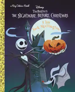 Walmart I am Jack Skellington Big Golden Book, Walmart Exclusive offer