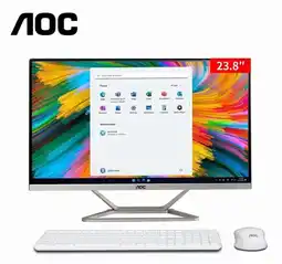 Walmart AOC 23.8 FHD All-in-One Business Desktop, Ryzen 3 3250U, 16GB RAM, 512GB SSD, Windows 11 Home offer