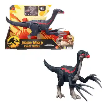 Walmart Jurassic World Slash N Roar Therizinosaurus Dinosaur Figure, Attack & Sound Toy, Chaos Theory offer