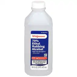 Walgreens 70% Ethyl Rubbing Alcohol offer