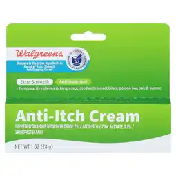 Walgreens Extra Strength Anti-Itch Cream offer