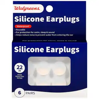 Walgreens Waterproof Silicone Earplugs offer