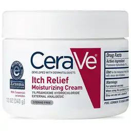 Walgreens Itch Relief Moisturizing Cream with Pramoxine Hydrochloride for Dry Skin offer