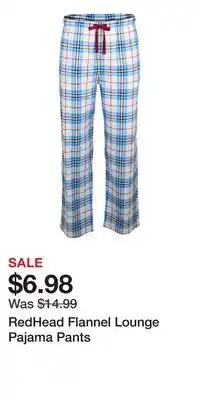 Cabela's RedHead Flannel Lounge Pajama Pants offer