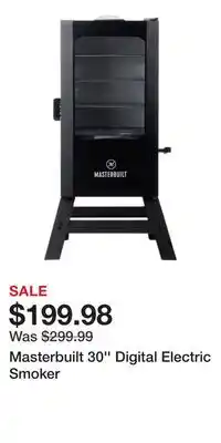 Cabela's Masterbuilt 30'' Digital Electric Smoker offer