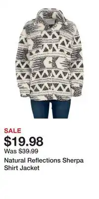 Cabela's Natural Reflections Sherpa Shirt Jacket offer