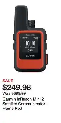 Cabela's Garmin inReach Mini 2 Satellite Communicator - Flame Red offer